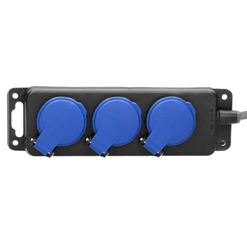 PRZEDŁUŻACZ WARSZTATOWY BRYZGOSZCZELNY ORNO OR-AE-13295/3M 3x2P+Z KABEL 3M IP44